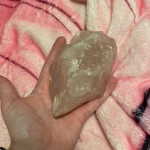 Large Piece of Rose Quartz 💕🖤💕